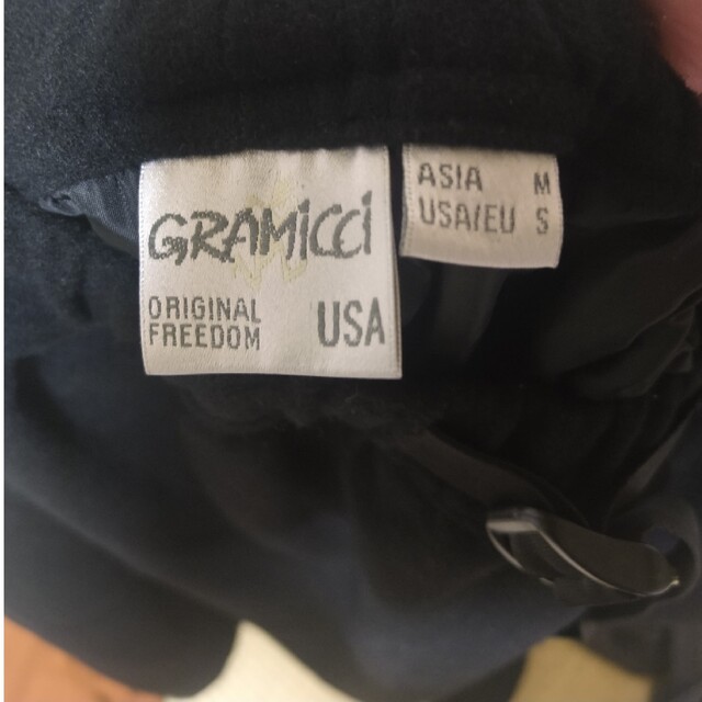 GRAMICCI(グラミチ)のGRAMICCI　グラミチ　ウールブレンド　ロングスカート　フレア　ブラック レディースのスカート(ロングスカート)の商品写真