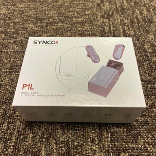 SYNCO P1L iPhoneピンマイク　ワイヤレス　充電ケース付き(マイク)