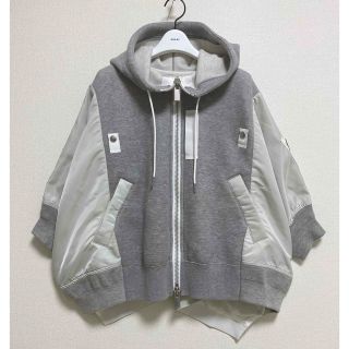 sacai『矢田亜希子 吉瀬美智子 』着用‼︎ 2021AW MA-1 パーカー