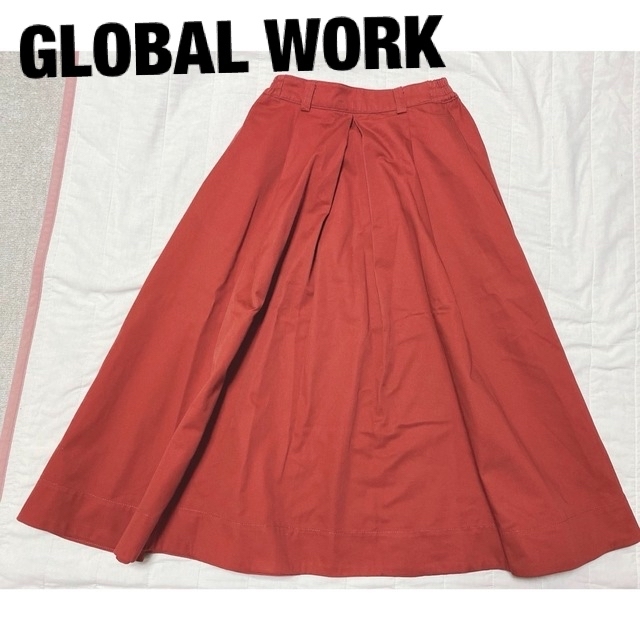 GLOBAL WORK チノフレアスカートの通販 by 茶山's shop｜グローバルワークならラクマ