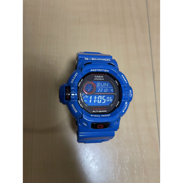 G-SHOCK(ジーショック)のG-SHOCK ライズマンRISEMANメンインアースブルーGW-9200BLJ メンズの時計(腕時計(デジタル))の商品写真