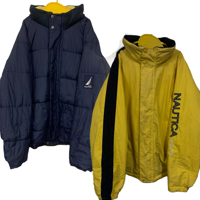 NAUTICA(ノーティカ)の【希少】【早い物勝ち】nautica reversible ダウン メンズのジャケット/アウター(ダウンジャケット)の商品写真