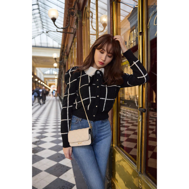 Her lip to - Herlipto Crillon Boucle Cardiganの通販 by