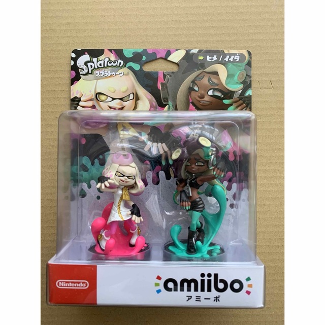 ゲームキャラクターamiibo テンタクルズセット ヒメ イイダ 新品未開封品