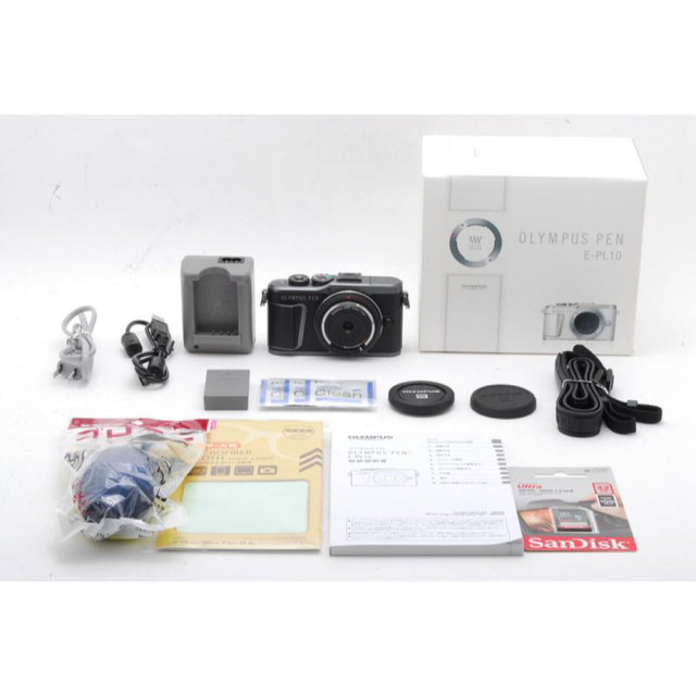 最も OLYMPUS - ☆極薄キャップレンズ付き!スマホ転送OK ...