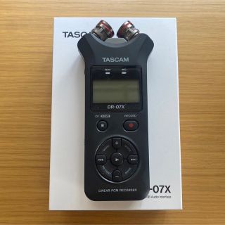 テスコム(TESCOM)のTASCAM dr-07x(マイク)