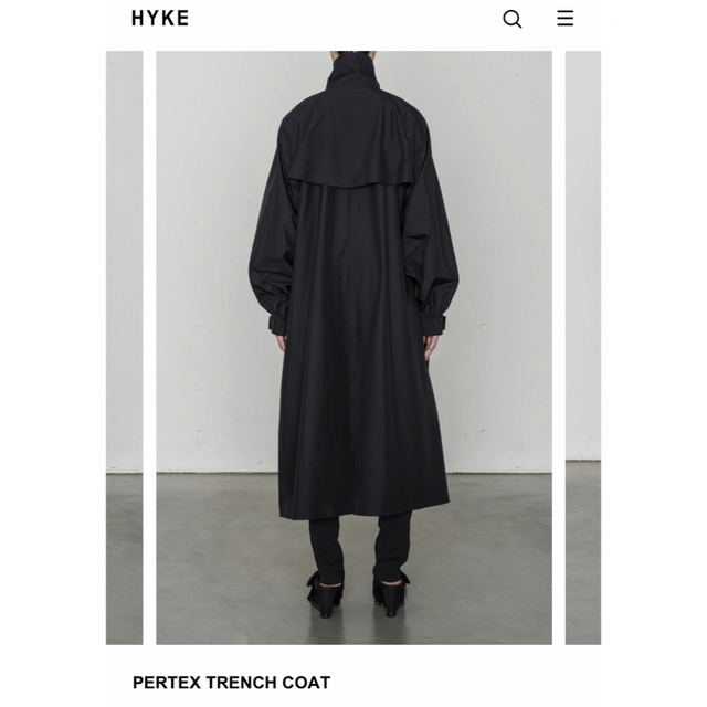 ハイクHYKE PERTEX TRENCH COATサイズ4 新到着 www.giwindia.com-日本