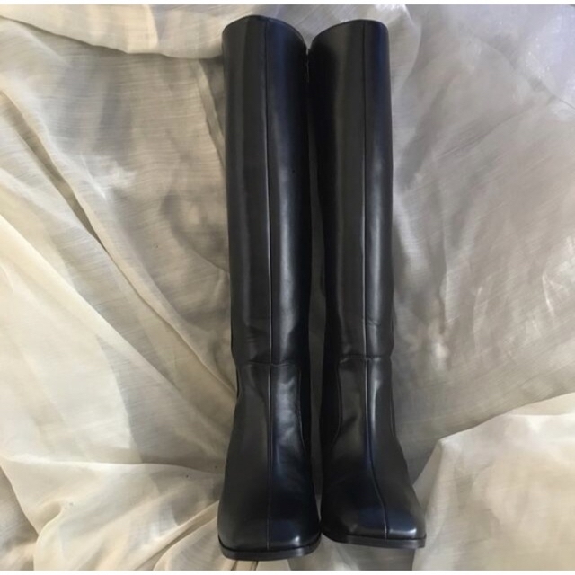 moussy SQUARE TOE LONG ブーツ スクエアトゥロングブーツ-
