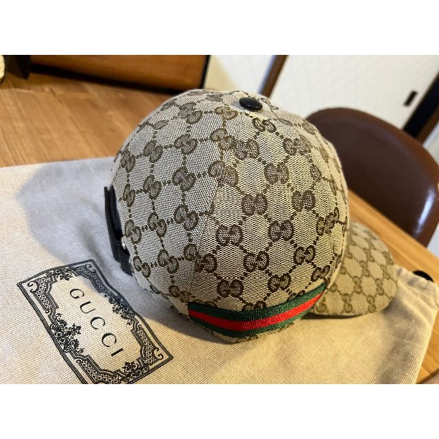 Gucci - 【美品】Gucci 帽子 Lサイズ 59cmの通販 by pa-pa-3's shop 