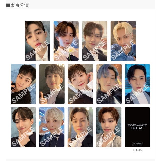 SEVENTEEN Weverse  HANABI 来場者限定 トレカ