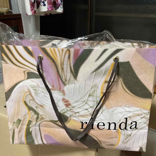 rienda(リエンダ)のリエンダ　ラビットファーコート レディースのジャケット/アウター(毛皮/ファーコート)の商品写真