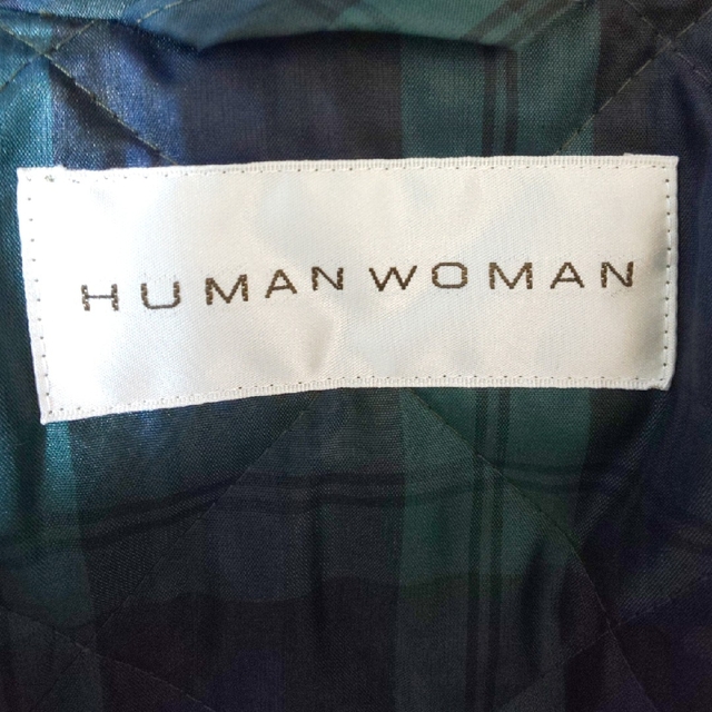 HUMAN WOMAN(ヒューマンウーマン)の【美品‼️】HUMAN WOMAN ヒューマンウーマン ジャンパー アウター レディースのジャケット/アウター(ダウンコート)の商品写真