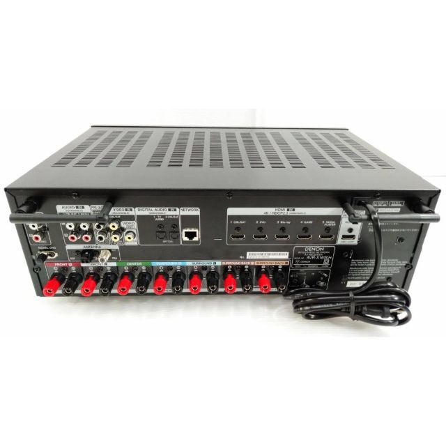 【極美品】デノン Denon AVR-X1600H AVサラウンドレシーバー