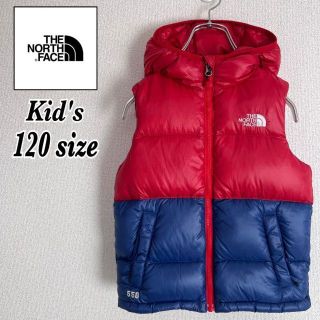 ノースフェイス(THE NORTH FACE) ダウンジャケット(レッド/赤色系)の