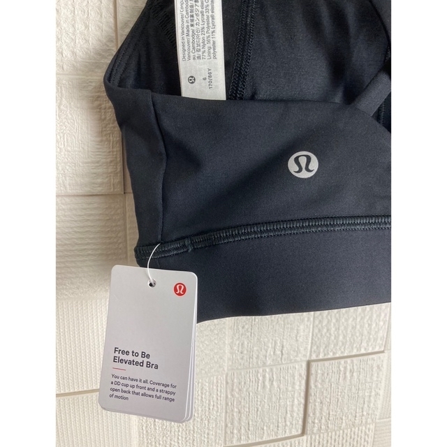 lululemon(ルルレモン)のルルレモン  ブラ　黒　サイズ6 スポーツ/アウトドアのトレーニング/エクササイズ(ヨガ)の商品写真