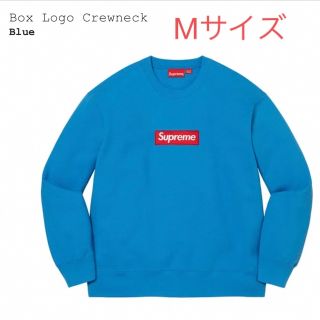 シュプリーム(Supreme)のSupreme Box Logo Crewneck Blue(スウェット)