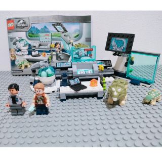 レゴ(Lego)のLEGO ジュラシックワールド 75939 ウー博士の研究所 赤ちゃん恐竜の脱走(その他)