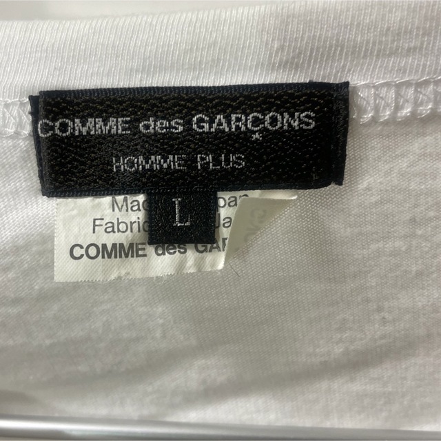 COMME des GARCONS HOMME PLUS(コムデギャルソンオムプリュス)のロングTシャツ 【L】コムデギャルソンオムプリュス メンズのトップス(Tシャツ/カットソー(半袖/袖なし))の商品写真