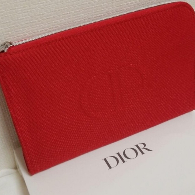 Christian Dior(クリスチャンディオール)の新品 Dior ディオール ノベルティ ポーチ 正規品 レディースのファッション小物(ポーチ)の商品写真