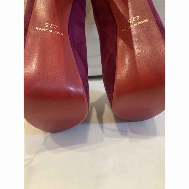 紫パンプス/ハイヒール レディースの靴/シューズ(ハイヒール/パンプス)の商品写真