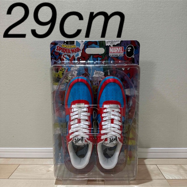 【29cm】MARVEL BAPE STA Spider-Man