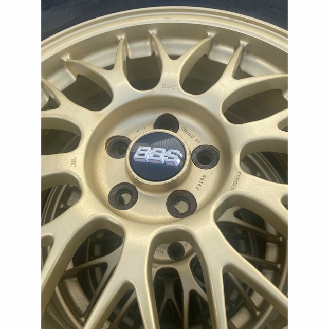 【送料込み】BBS(ビービーエス) アルミホイール　4本セットタイヤ付き