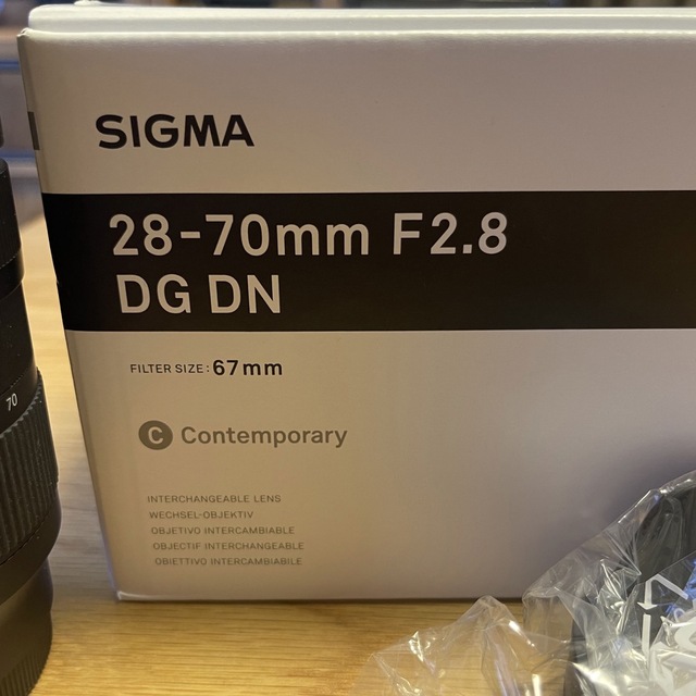 SIGMA(シグマ)の【SIGMA】シグマ 28-70mm F2.8 DG DN スマホ/家電/カメラのカメラ(レンズ(ズーム))の商品写真