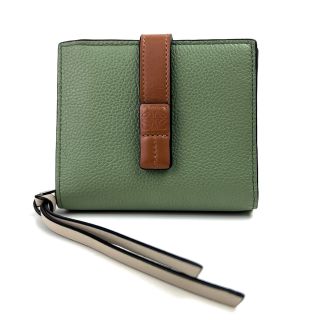 ロエベ(LOEWE)の【美品】ロエベ　コンパクトジップウォレット　レザー　正規品(財布)