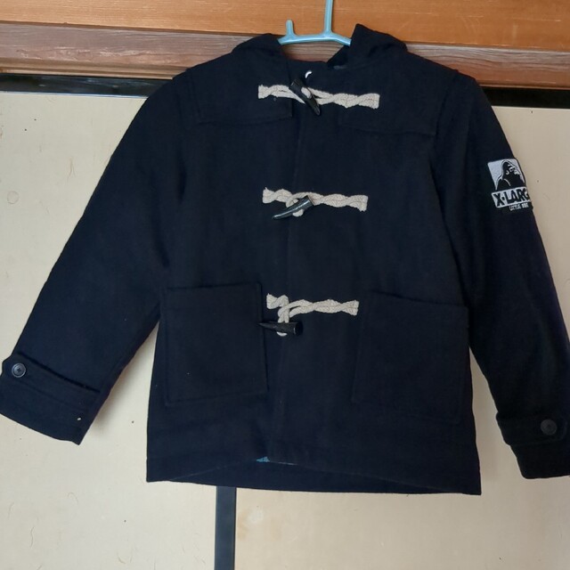 XLARGE KIDS☆ダッフルコート　130 ネイビー系