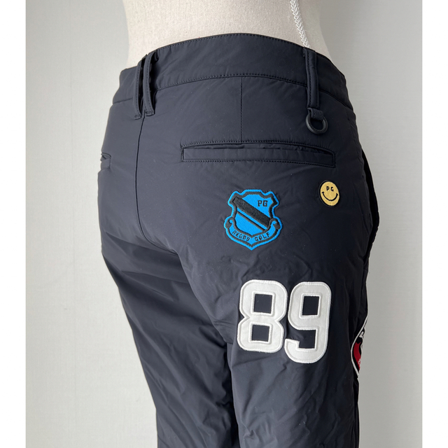 パーリーゲイツ ワッペンネイビー中綿パンツ 【内祝い】 10584円 www