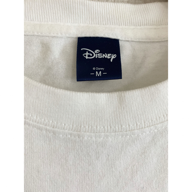 Disney(ディズニー)のMickey オールドミッキー　綿　ビンテージ調ホワイトTシャツ　レディース レディースのトップス(Tシャツ(半袖/袖なし))の商品写真