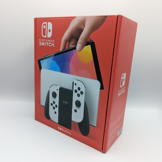家庭用ゲーム機本体新品未開封 Nintendo Switch 有機ELモデル ホワイト
