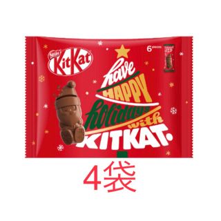 ネスレ(Nestle)のキットカット  ホリデイサンタ　6個×4袋(菓子/デザート)