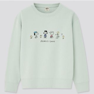 ユニクロ(UNIQLO)の美品⭐️KIDSピーナッツ✖️長場雄スウェット110size⭐️(Tシャツ/カットソー)