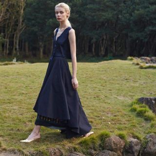 アメリヴィンテージ(Ameri VINTAGE)のLAYERED FLARE SKIRT "AMERI"(ひざ丈スカート)