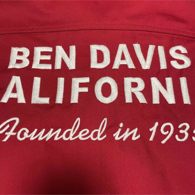 BEN DAVIS(ベンデイビス)のBEN DAVIS ハーフジップシャツ メンズのトップス(シャツ)の商品写真