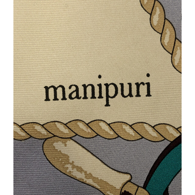 manipuri(マニプリ)のmanipuri スカーフ シルク100% 気球柄    レディース レディースのファッション小物(バンダナ/スカーフ)の商品写真
