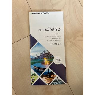 東急不動産　株主優待券(宿泊券)