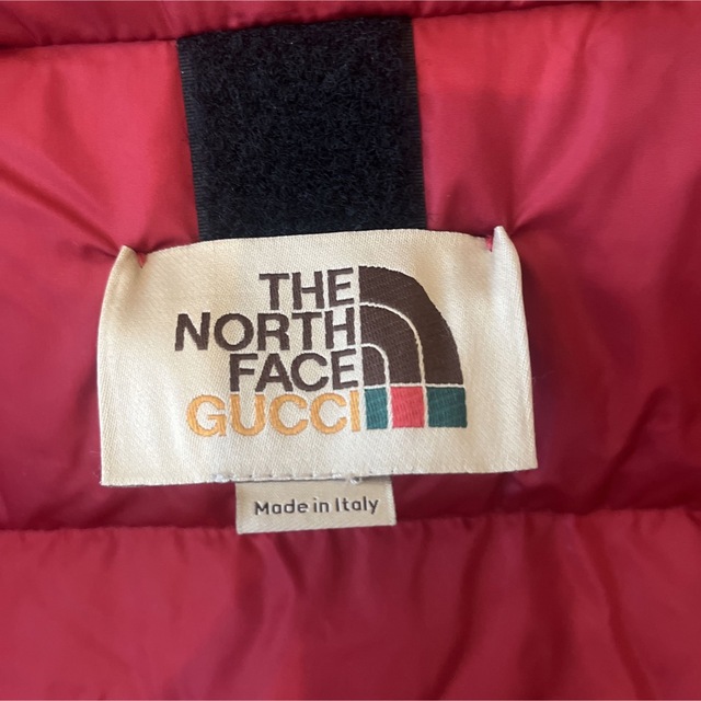 Gucci(グッチ)のTHE NORTH FACE x GUCCI ダウンジャケット希少Sサイズ メンズのジャケット/アウター(ダウンジャケット)の商品写真