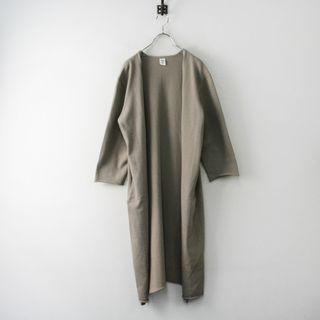 美品 定価2.8万 2020AW L'Appartement アパルトモン GOOD GRIEF! Knit Cardigan F/べージュ ロング カーディガン-.【2400013101912】(カーディガン)