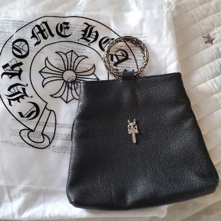 クロムハーツ(Chrome Hearts)の革 バッグ 美品(ハンドバッグ)