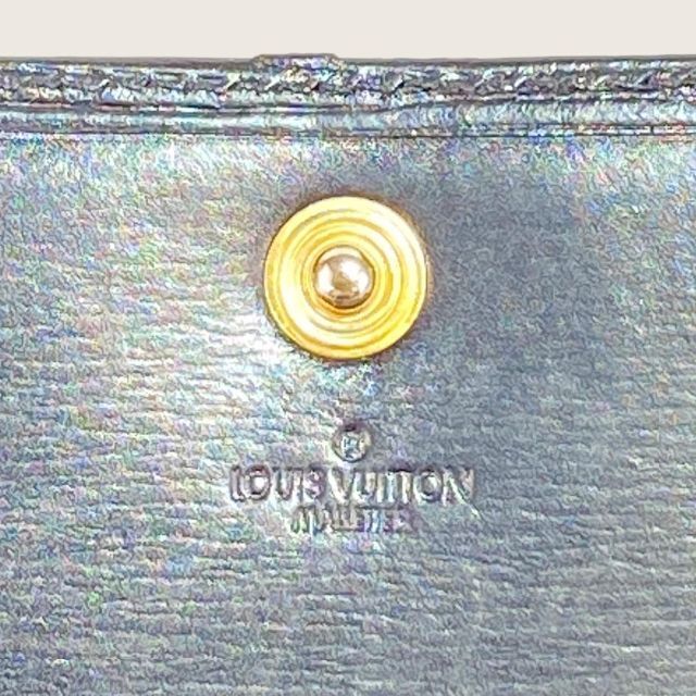 LOUIS VUITTON(ルイヴィトン)のMi6037 Louis Vuitton ルイヴィトン エピ マルティエ 黒 メンズのファッション小物(長財布)の商品写真