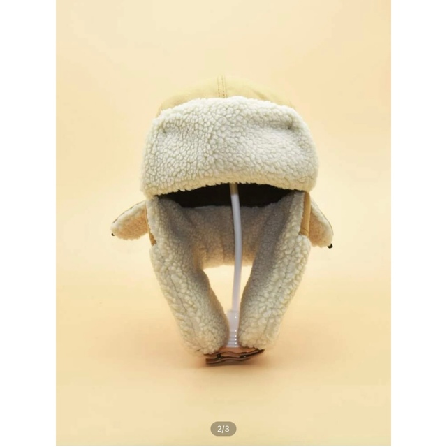 冬用帽子 レディースの帽子(ニット帽/ビーニー)の商品写真
