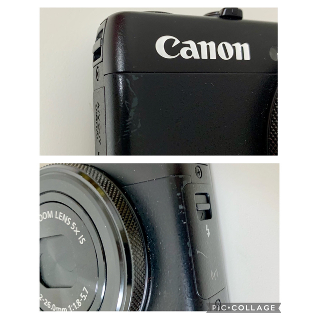 Canon(キヤノン)のキャノン　Canon  PowerShot S120 ブラック　中古品 スマホ/家電/カメラのカメラ(コンパクトデジタルカメラ)の商品写真