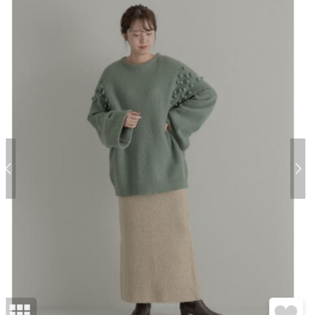 URBAN RESEARCH(アーバンリサーチ)のアーバンリサーチ  LATTO BON BON KNIT レディースのトップス(ニット/セーター)の商品写真