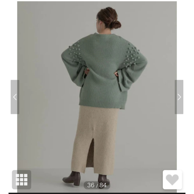 URBAN RESEARCH(アーバンリサーチ)のアーバンリサーチ  LATTO BON BON KNIT レディースのトップス(ニット/セーター)の商品写真