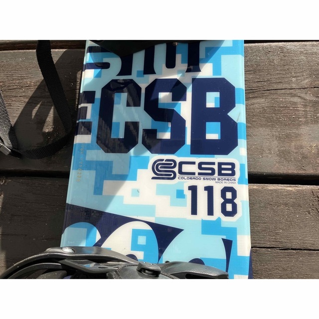 CSB キッズ ジュニア 118cm セット ボード 板 バインディングの通販 by