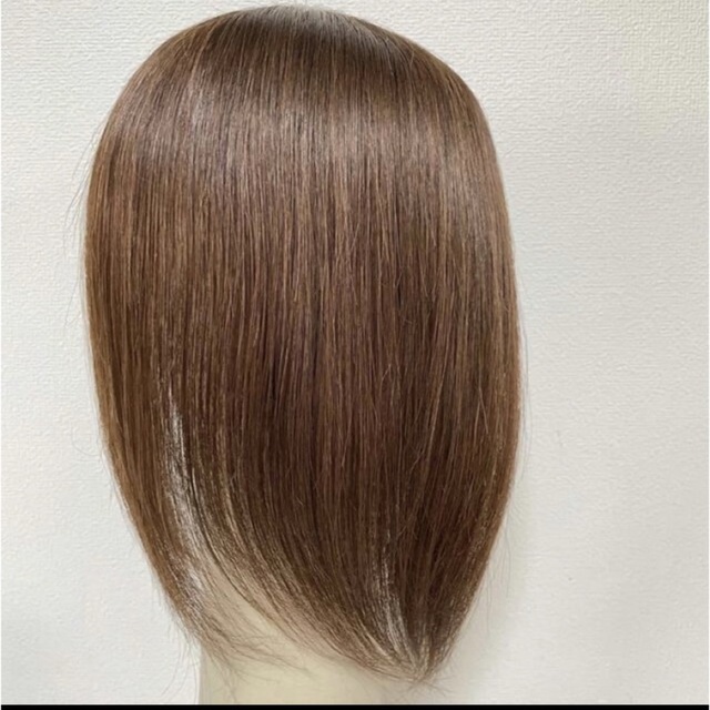 未カット前髪なしタイプ ヘアピース 百合子ウィッグ (ハイ 未カット前髪なしタイプ ヘアピース 百合子ウィッグ (ハイ