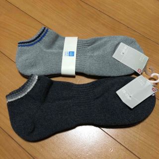 ユニクロ(UNIQLO)の《新品未使用》ユニクロ　ショートソックス　2セット(ソックス)