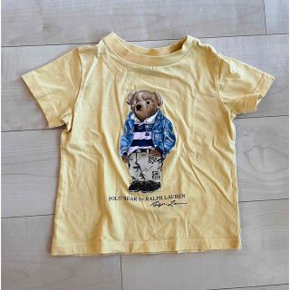 ポロラルフローレン(POLO RALPH LAUREN)のラルフローレン  ポロベア　Tシャツ　2T(90) 黄色(その他)